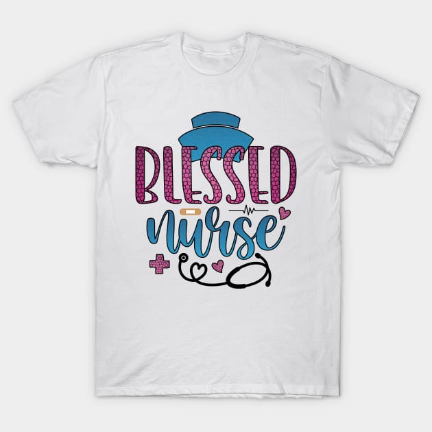 blessed nurse T-Shirt by busines_night